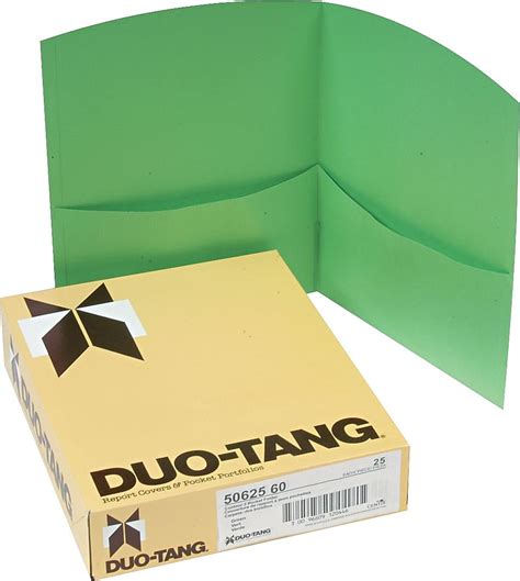 Tops Oxf5062560 Oxford Contour Twin Pocket Folders 25 Box Green