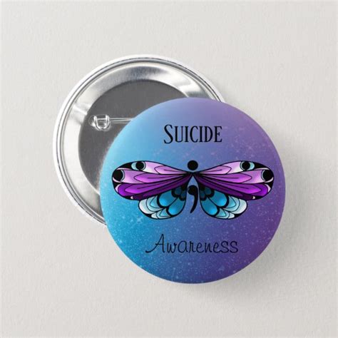 Suicide Badges And Pins Zazzle Au