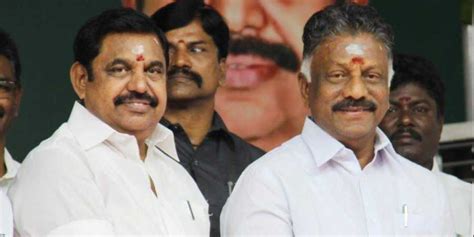 Aiadmk Announces Candidates For By Polls In Tamil Nadu On May 19 The Indian Wire