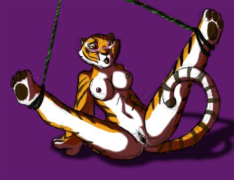 Rule 34 Anthro Bahassi Bound Dreamworks Feline Female Fur Furry Kung Fu Panda Master Tigress