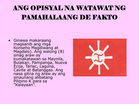 Simbolo Ng Watawat Ng Pilipinas Ee