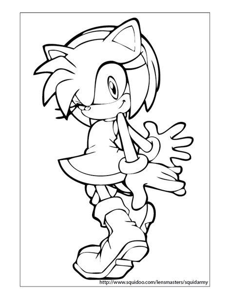 Squid Army: sonic the hedgehog coloring pages