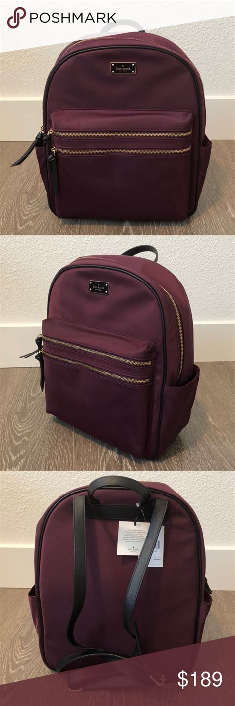 Save on a huge selection of new and used items — from fashion to toys, shoes to electronics. NWT Kate Spade Large Bradley Backpack Plum NWT | Kate ...