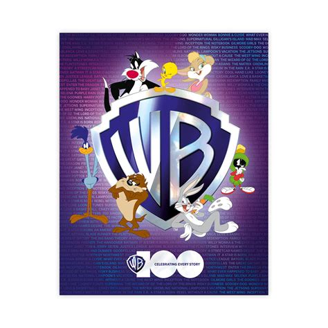 100th Anniversary of Warner Bros Stamp Pack - Gifts