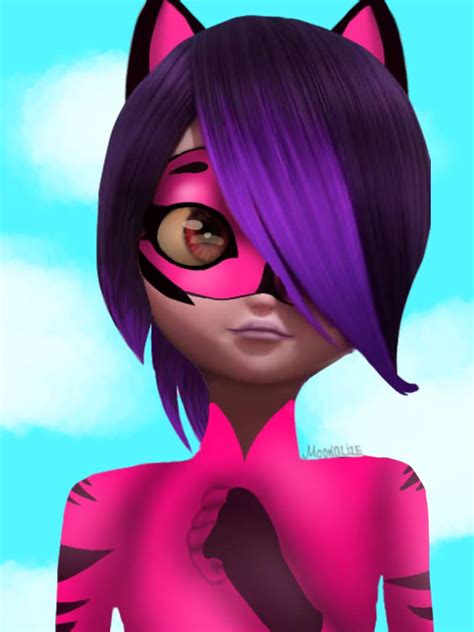 Juleka With Tiger Miraculous Edit By Moonblizelv On Deviantart