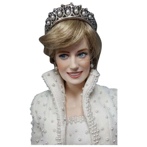 Franklin Mint Diana Princess Of Wales Porcelain Doll Value Doll Cjy