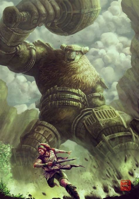 Shadow Of The Colossus Created By Murilo Araujo Shadow Of The