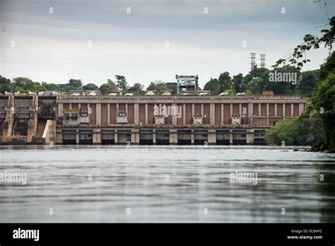 The Dam At Bujagali Falls Jinja Uganda Africa Stock Photo Alamy