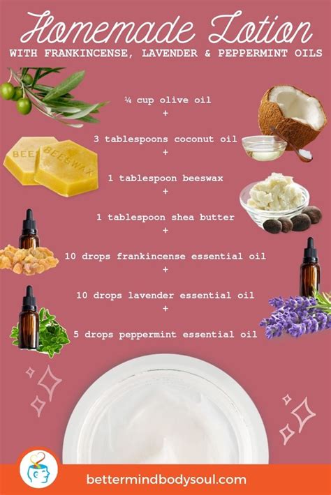 44 Of The Best Natural Lotion Recipes To Do At Home Lotion Recipe