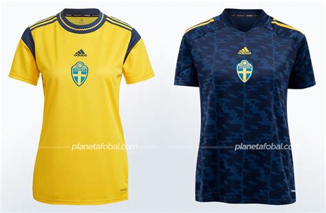 Camisetas Adidas De Suecia Euro 2022 Fútbol Femenino