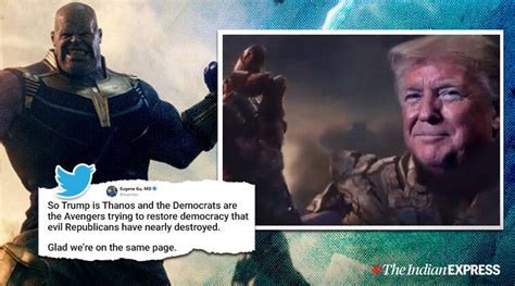Trumps Team Shares Video Of President As Thanos Except They Got It