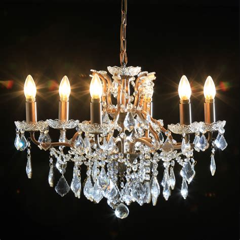 6 Branch Gold Antique French Style Chandelier Chandeliers Online