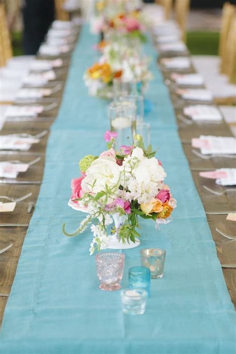 Pink And Turquoise Wedding Ideas Cheerful Duo