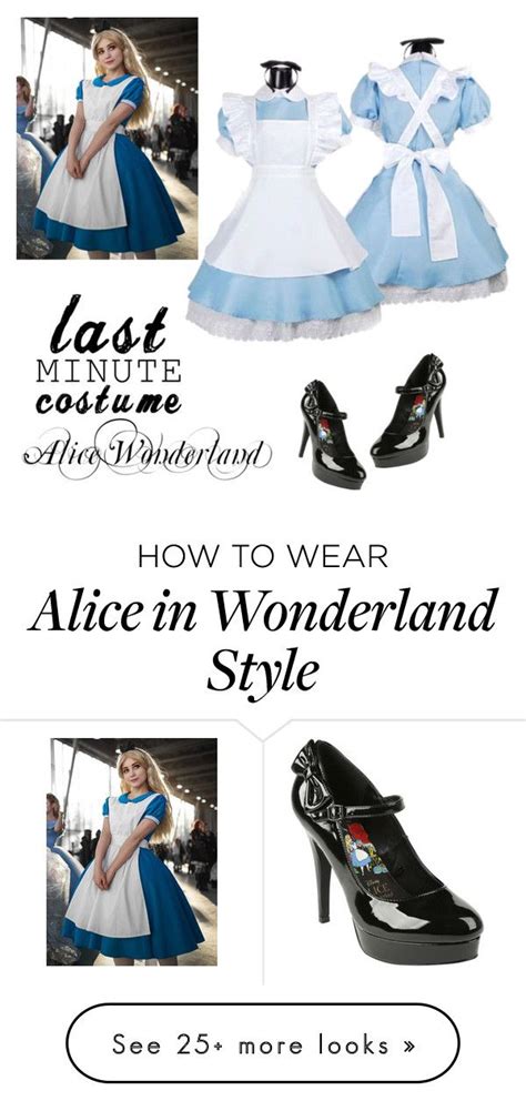 Untitled 55 By Eceme On Polyvore Featuring Disney Alice In Wonderland Last Minute Costumes