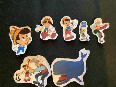 Pinocchio Stickers Etsy