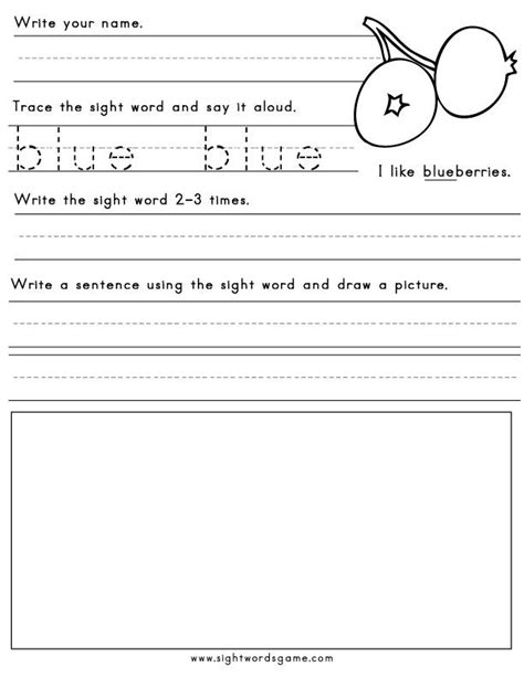 Worksheet For Beginning With The Letter I