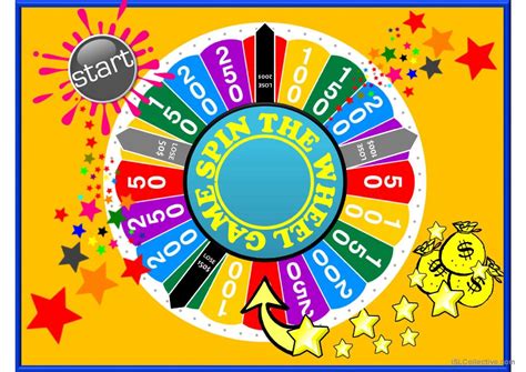 Esl English Powerpoints Spin The Wheel Everyday Actions My Xxx Hot Girl