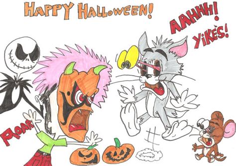Tom And Jerrys Halloween By Jamesf5 On Deviantart