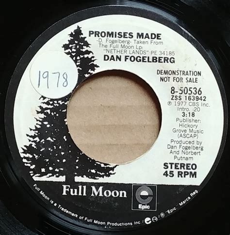 Dan Fogelberg Promises Made 1977 Vinyl Discogs