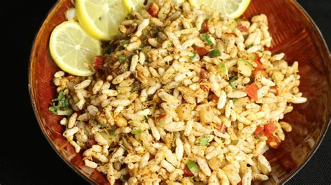 Jhaal Muri Kolkata Puffed Rice Snack Manjula S Kitchen Indian