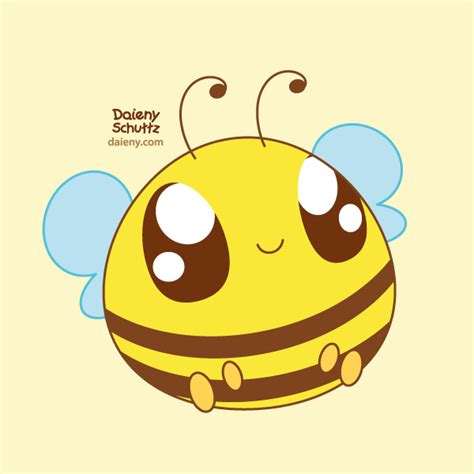 Bibee By Daieny Bee Drawing Bee Illustration Cute Drawings