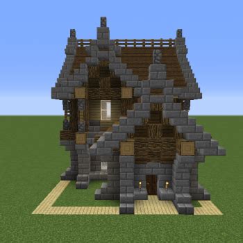 Maybe you would like to learn more about one of these? Small Medieval House 7 - Blueprints for MineCraft Houses, Castles, Towers, and more | GrabCraft