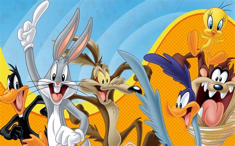 Looney Tunes Bugs Bunny Road Runner Daffy Duckand Coyotetweety Bird And