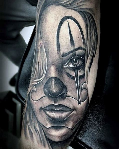 chicano gangster girl tattoo design