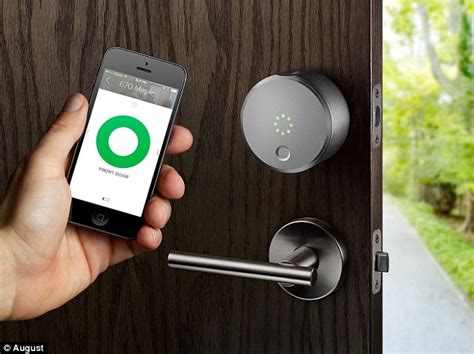 August Smart Lock Lets You Open The Front Door With Your Mobile Daily