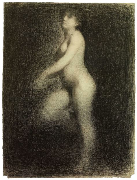 Georges Seurat Female Nude