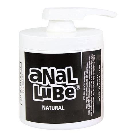 Doc Johnson Anal Lube Natural Secret Sinners