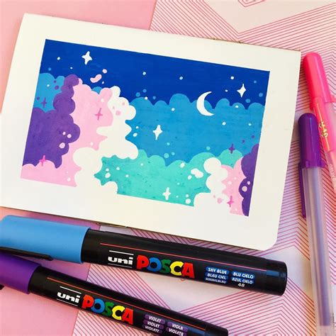 Vicky Neville On Instagram Recently Bought A Bunch Of Posca Pens And