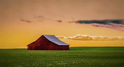 Red Barn Sunset Photograph By Bob Juarez Fine Art America