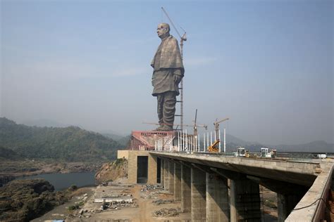India Unveils Worlds Tallest Statue Twice The Size Of Lady Liberty