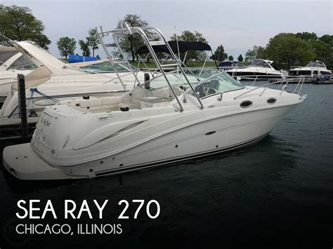 2005 Sea Ray Amberjack 270 Power Boat For Sale In Chicago Il