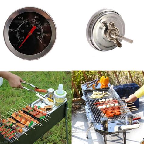 Stainless Steel Oven Thermometers Bbq Smoker Pit Grill Bimetallic