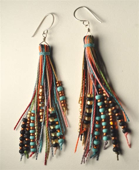 Awesome Beaded Earrings Handicraft Picture In The World