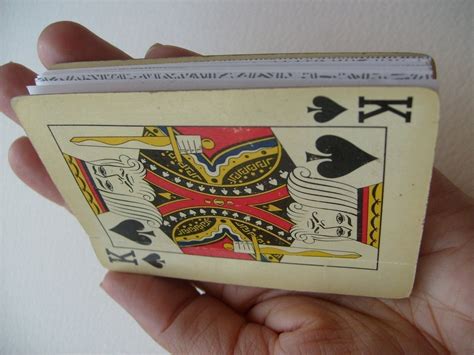 Playing Card Pocket Diary · How To Make A Playing Card Notebook