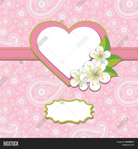 Pink Paisley Design Vector And Photo Free Trial Bigstock