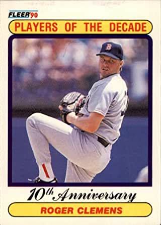 His numbers are amongst the best ever to play the game, with roger clemens baseball cards remain popular amongst collectors, as he continues to put up great numbers even as he is north of 40 years old. Amazon.com: 1990 Fleer Baseball Card #627 Roger Clemens: Collectibles & Fine Art