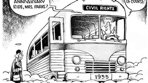 Granlund Cartoon Rosa Parks Bus Seat Mail Tribune