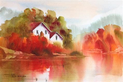 By Veneta Docheva Watercolor To Cartel Watercolorists Waterblog Watercolor Watercolors