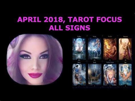 April Tarot All Signs Youtube