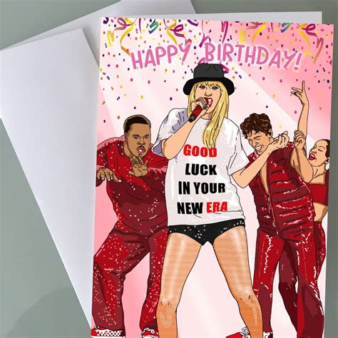 Taylor Swift Birthday Card Era Ebay