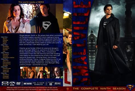 Smallville Season 9 Tv Dvd Custom Covers Smallville S09 R1 Dvd