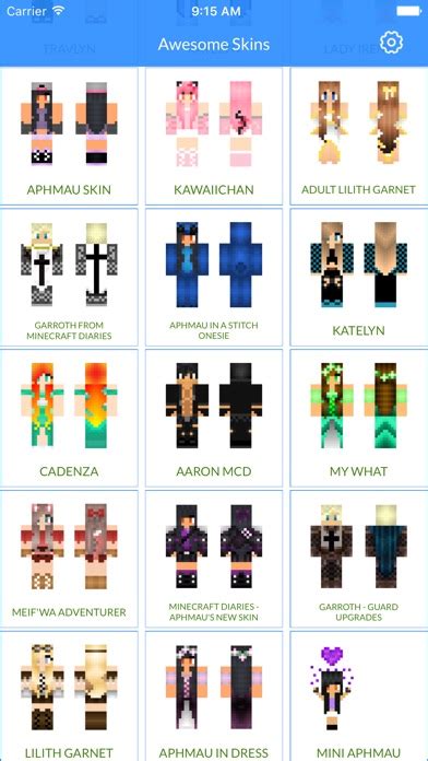 Aphmau Skins For Mcpe Best Aphmau Skins For Minecraft Pocket Edition Apprecs