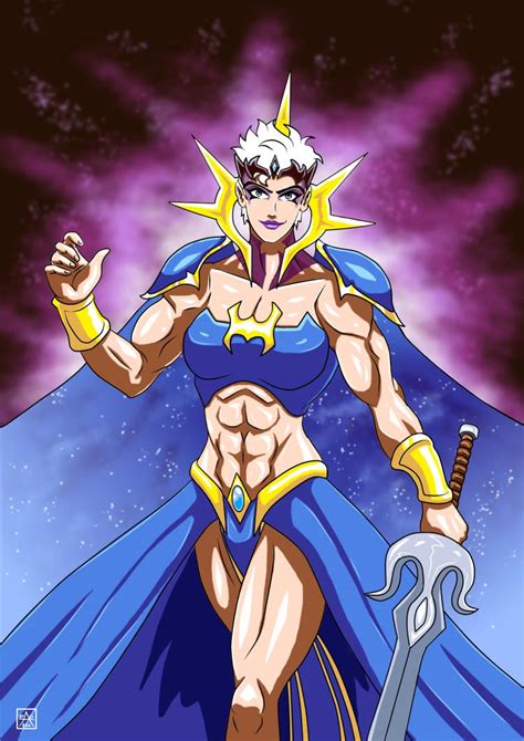 Masters Of The Universe Revelation Goddess Lyn By Adamantis On Deviantart