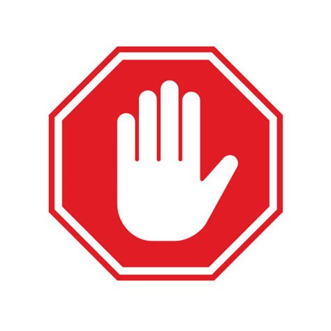 Stop Hand Illustrations Royalty Free Vector Graphics And Clip Art Istock
