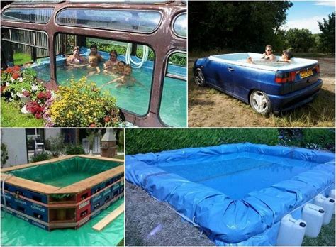 In the main workshop menu. Makeshift Swimming Pools | The Owner-Builder Network | Swimming pool designs, Pool designs ...