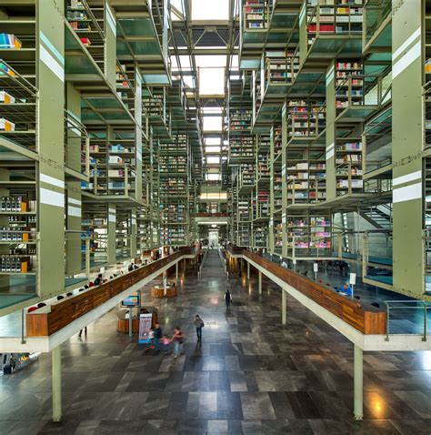 Modern Library Design Biblioteca Vasconcelos